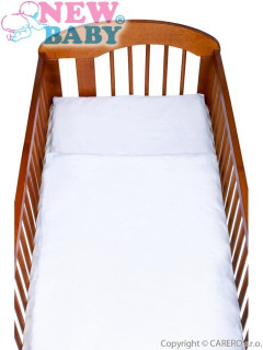 2-dílné ložní povlečení New Baby 90/120 cm bílé
