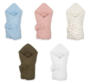 Mušelínová šněrovací zavinovačka New Baby