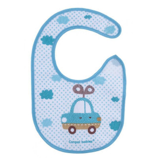 Bryndák froté 1 ks TOYS Canpol TYRKYSOVÝ -AUTO