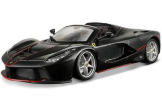 Bburago 1:24 LaFerrari Aperta černá metalíza