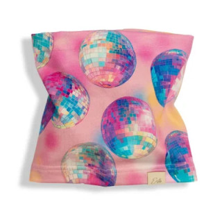 Bavlněný nákrčník Disko koule - růžový Esito 