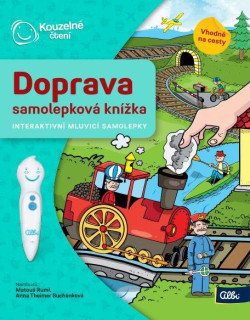 ALBI Kouzelné čtení Samolepková knížka Doprava