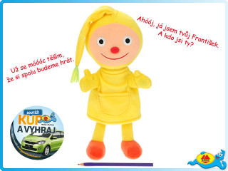 František plyšová postavička 28 cm česky mluvící