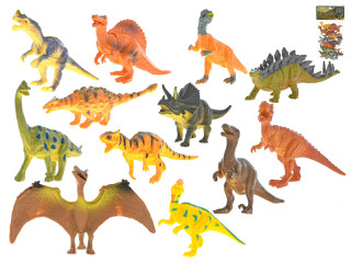 Dinosauři 12-14 cm 12 ks