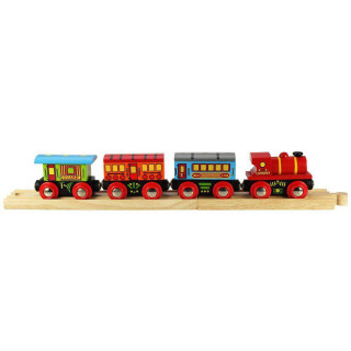 Osobní vlak + 2 koleje Bigjigs Rail 