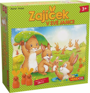 Zajíček v své jamce