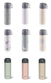 Termoska na tekutiny se silikonovým držákem 400 ml Zopa