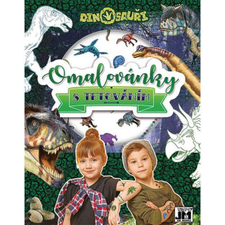 Omalovánky s tetováním Dinosauři