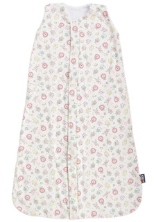 Letní spací pytel bambus zvířátka růžová Vel. 70 cm Kaarsgaren