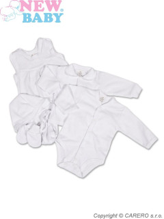 Soupravička New Baby Classic 5-ti dílná vel. 62 bílá