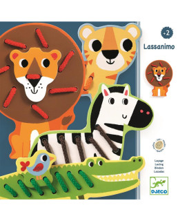 Djeco Prošívací zvířátka z jungle