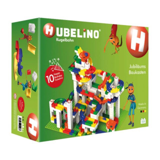 HUBELINO Kuličková dráha - set s kostkami Anniversary 525 ks