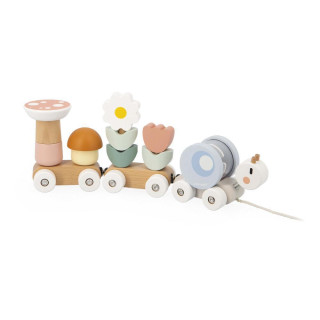 Dřevěný vláček Šnek Sweet Cocoon Janod