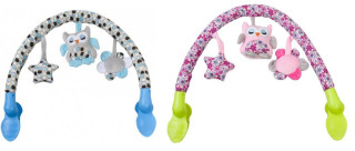 Hrazdička na kočárek Sovičky