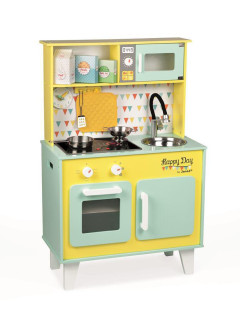 Velká dřevěná kuchyňka Happy Day Janod