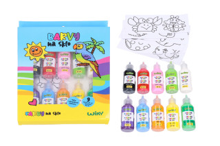 Barvy na sklo 9+1 22 ml