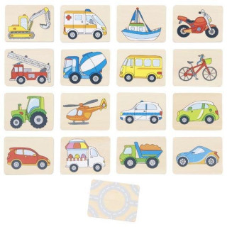 Pexeso - Dopravní prostředky Goki