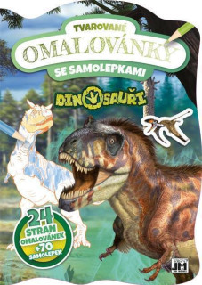 Tvarované omalovánky Dinosauři