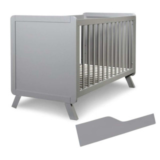 Postýlka Niko 120 x 60 cm Grey Nanna