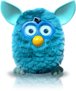 Furby plyšový 14cm MODRÝ