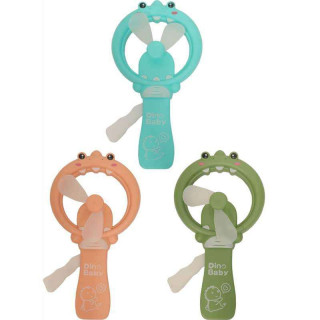Ruční větráček dino 18 cm