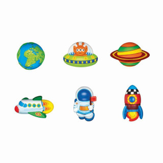 4M Výroba a malování - vesmír