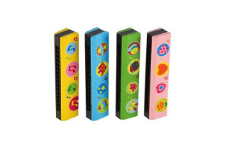 Harmonika dřevěná 13 cm 