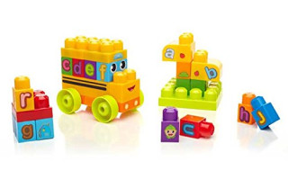 Mega Bloks First Builders školní ABC autobus