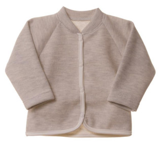 Kabátek svetrovina bez kapuce MKcool Béžový