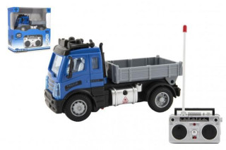 Auto RC nákladní s korbou 12cm 27MHz na dálkové ovl. se světlem