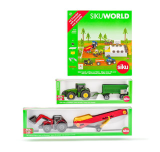 Set zemědělské stroje B,1:50 Siku Farmer