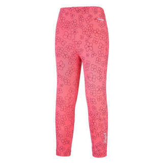 Legíny tenké TISK Outlast®UV faktor 50+, jahodová kytičky