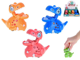 Dinosaurus 9 cm po stlačení jezdící
