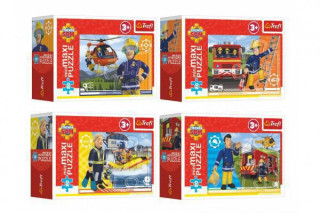 Minipuzzle mini Maxi 20 dílků Hrdinský Požárnik Sam