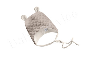 Čepička na zavazování thermo béžová Baby Service