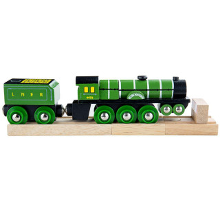 Dřevěná replika lokomotiva Flying Scotsman Bigjigs Rail