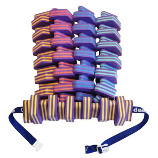 Pěnový plavecký pás 1 300 mm fialový celopruh Matuška Dena