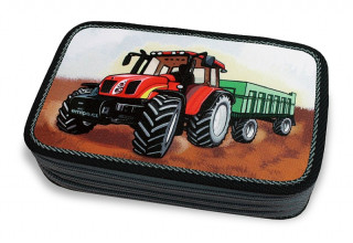 Školní penál 3-patra Traktor prázdný Emipo