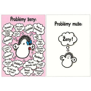 Blahopřání Sheepworld - Svátek/Narozeniny 4 - PROBLÉMY ŽENY