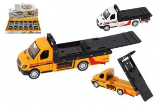 Auto odtahovka kov/plast 11cm na zpětné natažení 