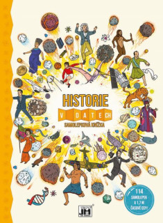 Samolepková knížka Historie v datech