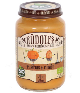 BIO Příkrm dýně a brambory 190 g Rudolfs 