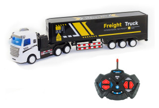 Kamion RC na dálkové ovládání černý 41 cm