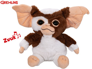 Gremlins Gizmo plyšový 2 5cm sedící na baterie se zvukem 10m+