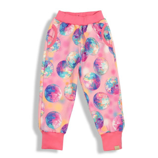 Dětské tepláky EasyFit Disko koule růžové Esito 