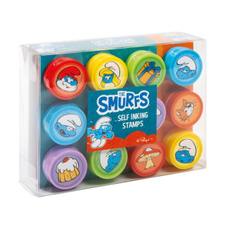 Šmoulové razítka 12 ks