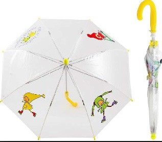 Deštník Kouzelná školka transparentní 66 cm