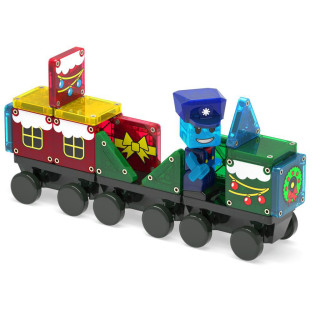 Magnetická stavebnice Adventní kalendář 34 dílů Magna Tiles