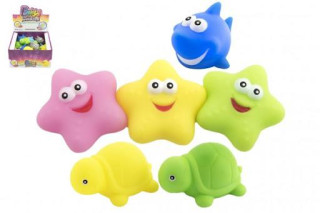 Svítící zvířátko plast hvězdička, žralok, želvička