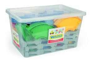 Kid Cars mosty a silnice 14,2m v plastovém boxu